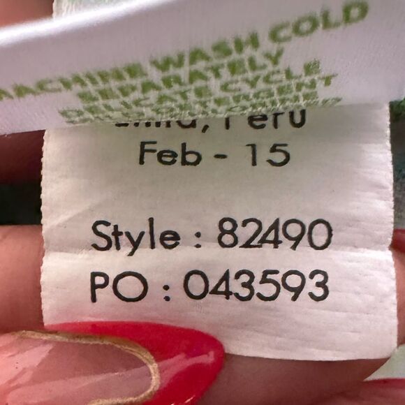 Lilly Pulitzer Windsor Strapless Dress Fresh Citrus Green Parrot Size Small - Picture 6 of 7